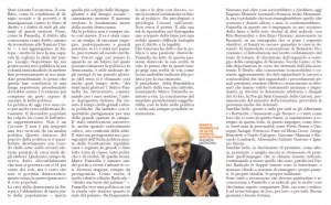 Prosecuzione lettera (sx) e articolo (dx) pubblicati sulle Cronache del Garantista del 5 dicembre 2014