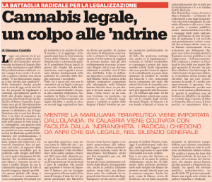 Articolo di Giuseppe Candido pubblicato da Cronache del Garantista 20/ottobre/2014