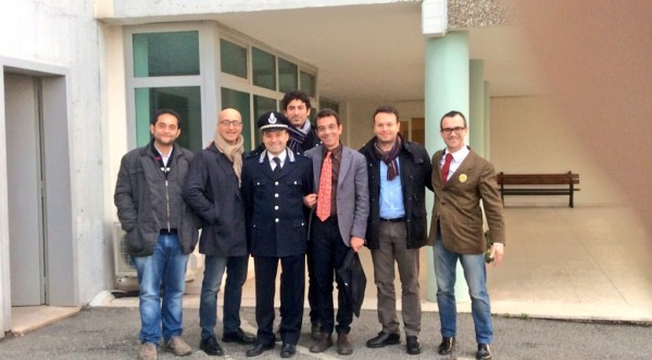 Reggio Calabria 27/12/2015 - Delegazione del Partito Radicale in visita al carcere di Arghillà (RC)