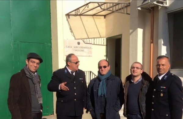 Delegazione Partito Radicale in visita al carcere di Crotone